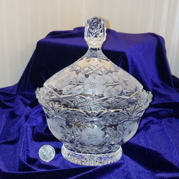 Lead Crystal Candy Dish - Picture 4 of 9